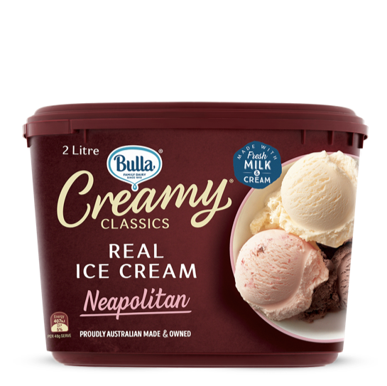 Creamy Classic Neapolitan 2L
