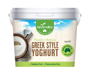 Binda Natural Greek Style Yogurt 1kg