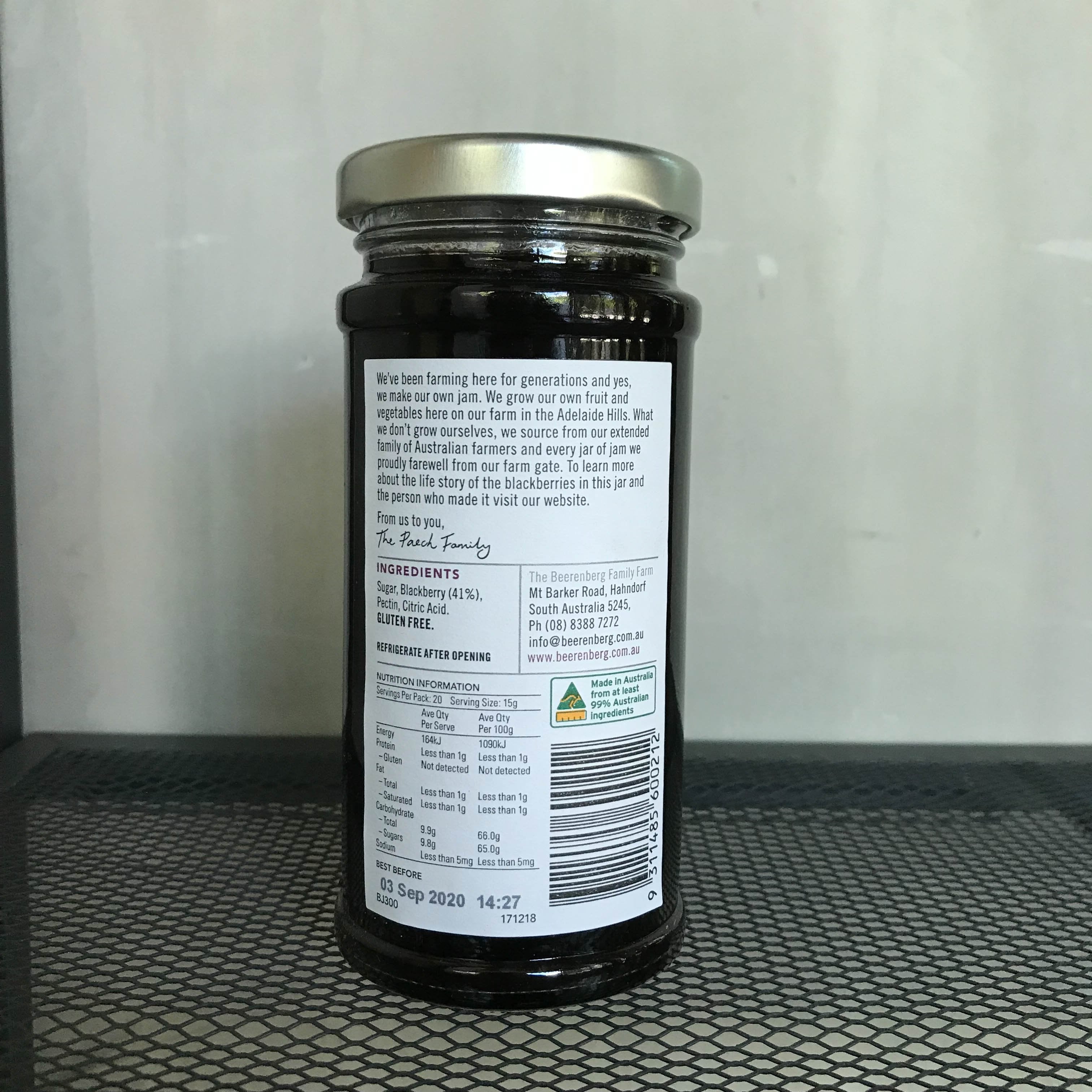 Blackberry Jam 300g