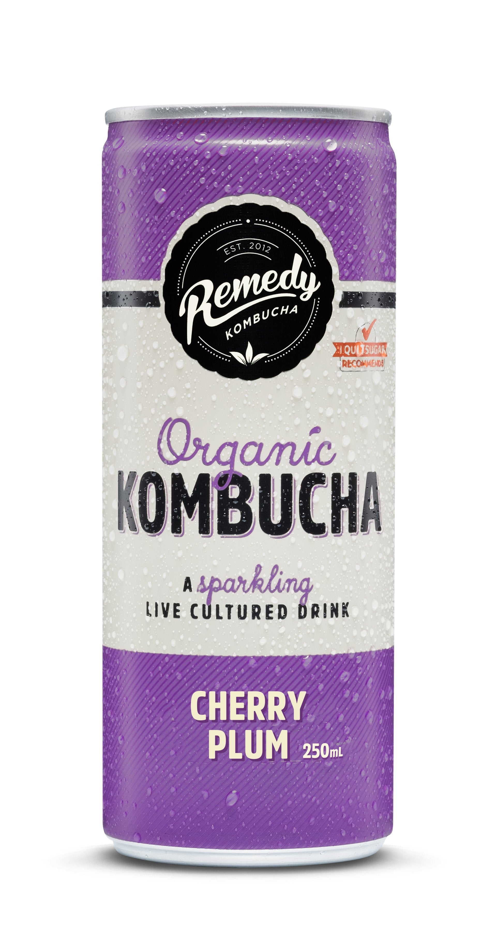 Cherry Plum Organic Kombucha 24's