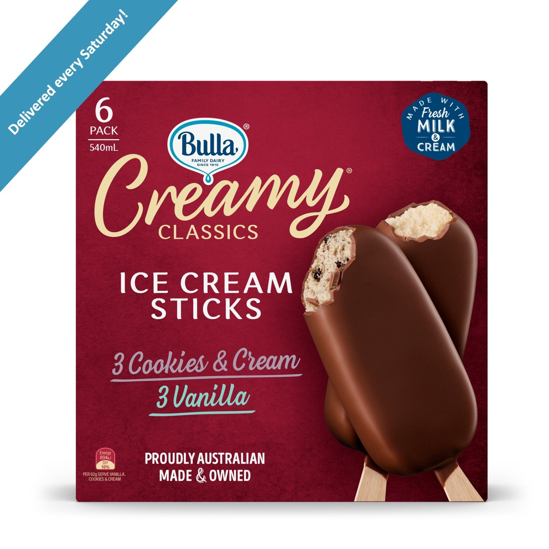 Creamy Classics Vanilla and Cookies and Cream 6-pack