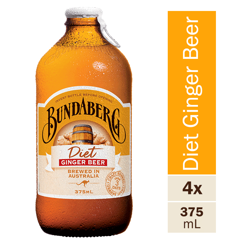 Diet Ginger Beer 4-pack