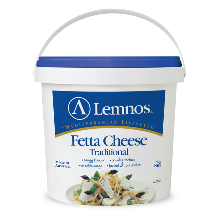 Lemnos Full Cream Traditional Fetta 2kg