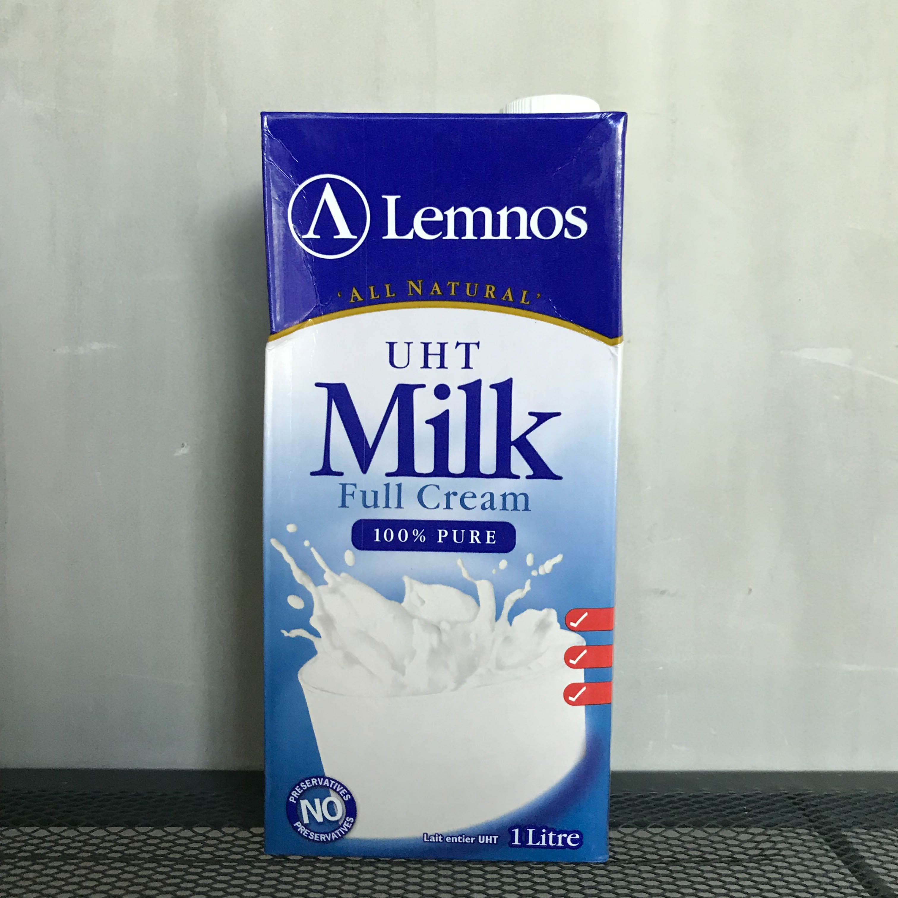 Lemnos UHT Milk (Per Box of 12 Liters)